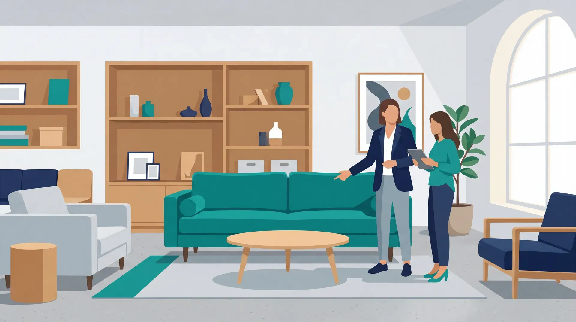 Immobilienpräsentation und Software