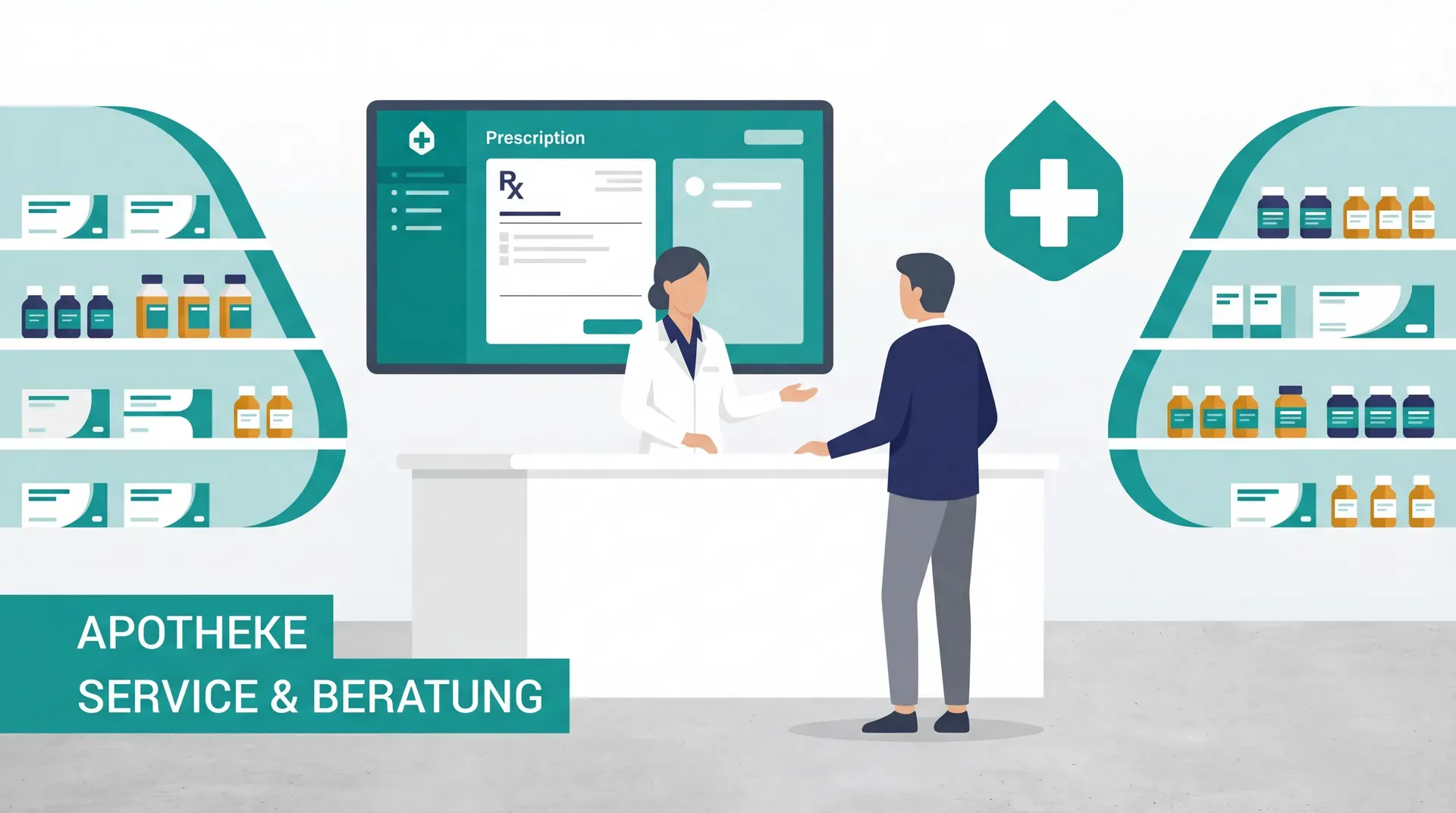 Apothekerin erklärt Medikation