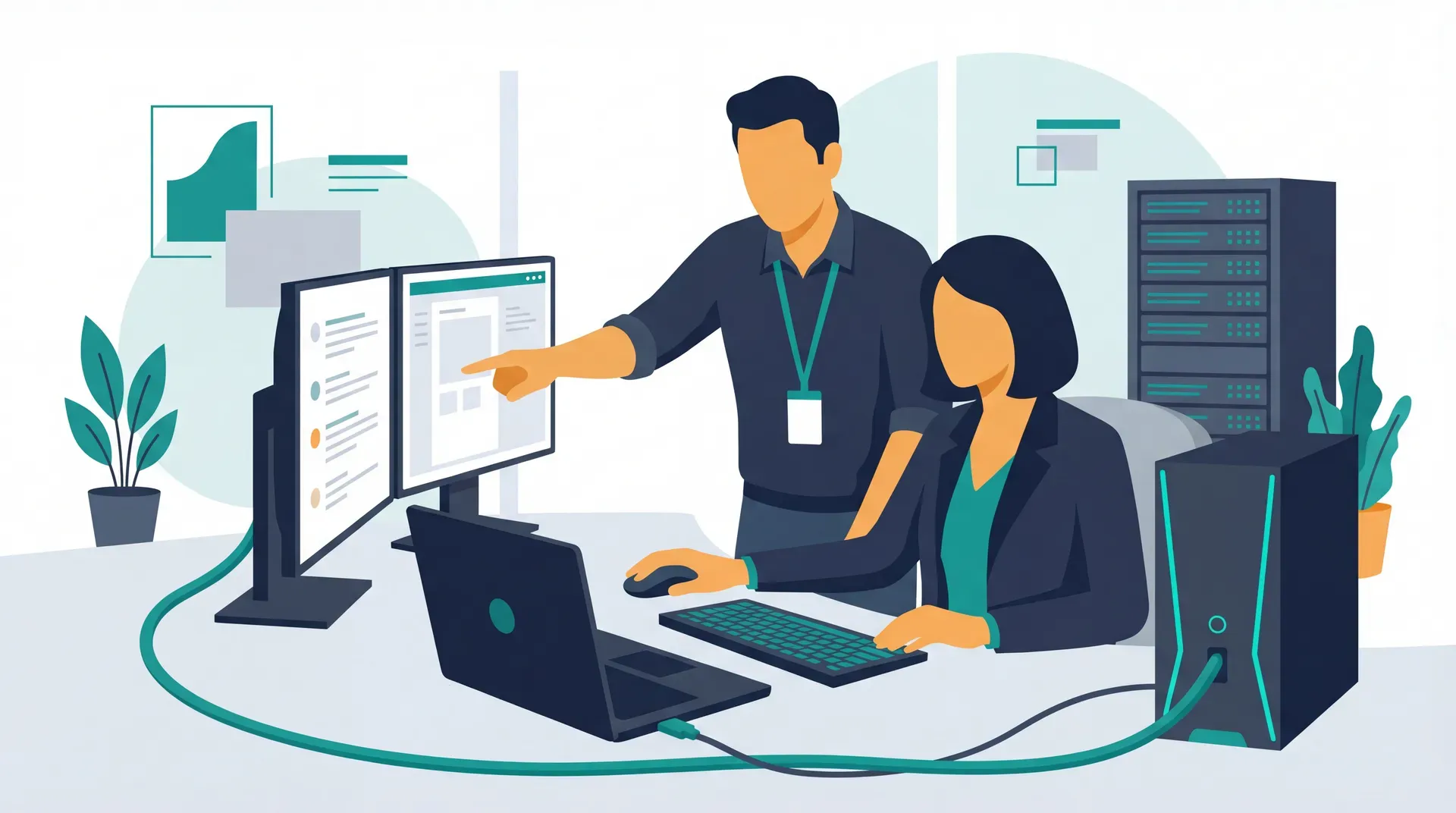 Beratung zu Software und Hardware